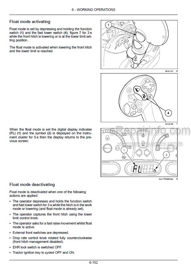 Photo 1 - New Holland T6.145 T6.155 T6.165 T6.175 T6.180 Dynamic Command Stage IV Operators Manual Tractor 51550670