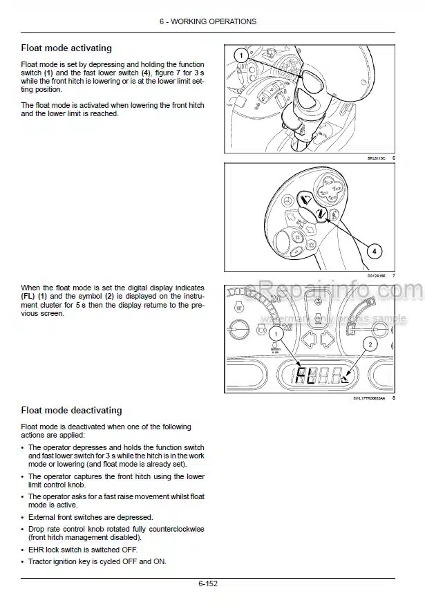 Photo 1 - New Holland T6.145 T6.155 T6.165 T6.175 T6.180 Dynamic Command Stage IV Operators Manual Tractor 51550670