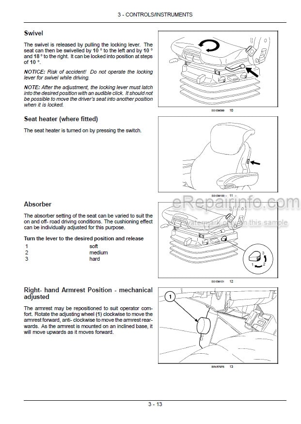 Photo 1 - New Holland T7.170 T7.185 T7.200 T7.210 Range / Power Command Operators Manual Tractor