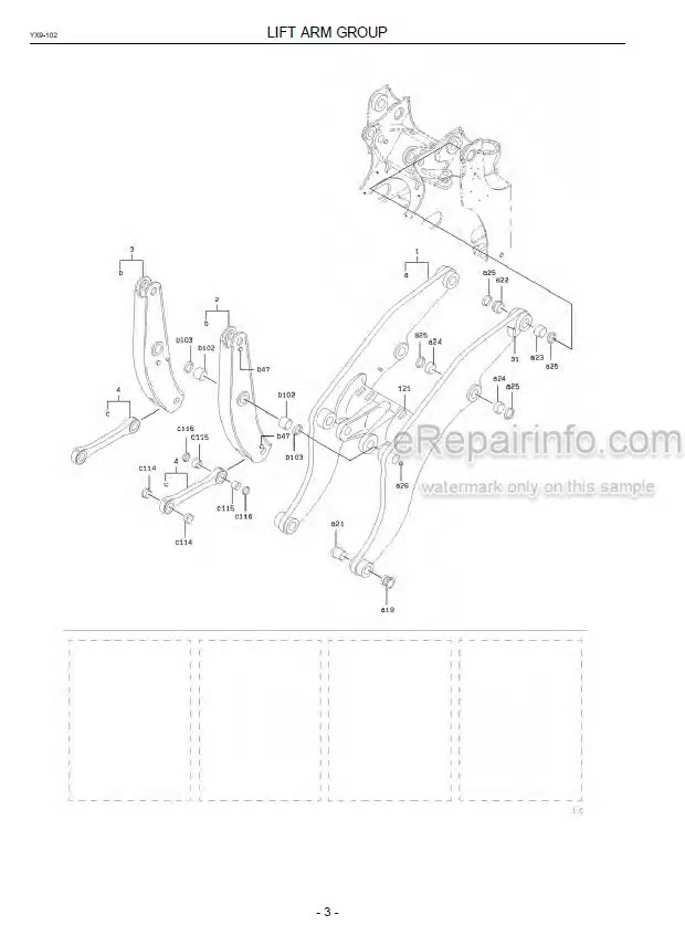 Photo 12 - Kawasaki 115ZV Parts Catalog Wheel Loader