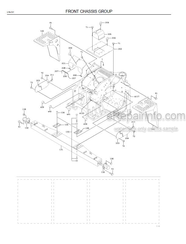 Photo 7 - Kawasaki 95Z7B Parts Catalog Wheel Loader