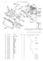 Photo 2 - Kawasaki 135ZA-2 135ZIV-2 Parts Catalog Wheel Loader 93317-00014