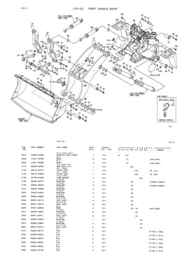 Photo 6 - Kawasaki Cummins LT10-C Parts Catalog Engine P08605-0