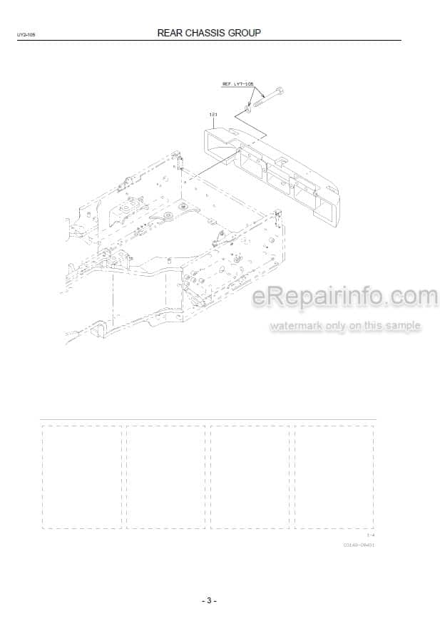 Photo 7 - Kawasaki 135DV Parts Catalog Wheel Dozer 93317-00040