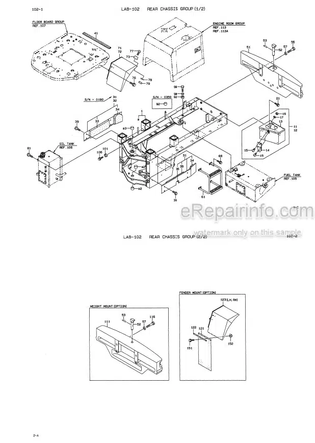 Photo 7 - Kawasaki 95ZV Parts Catalog Wheel Loader[2}