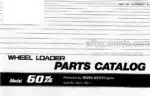 Photo 3 - Kawasaki 60ZIV Parts Catalog Wheel Loader AAAP06217-0
