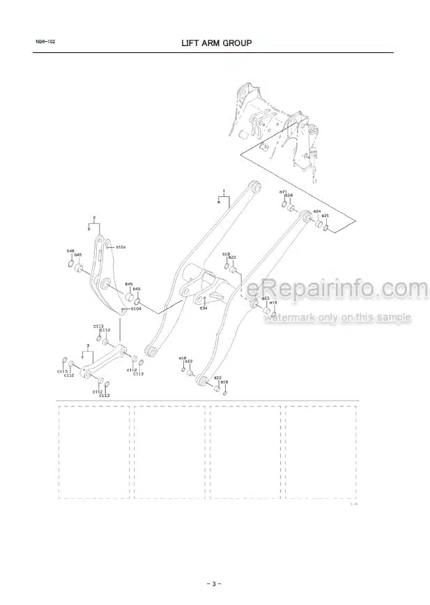 Photo 3 - Kawasaki 60ZV Parts Catalog Wheel Loader