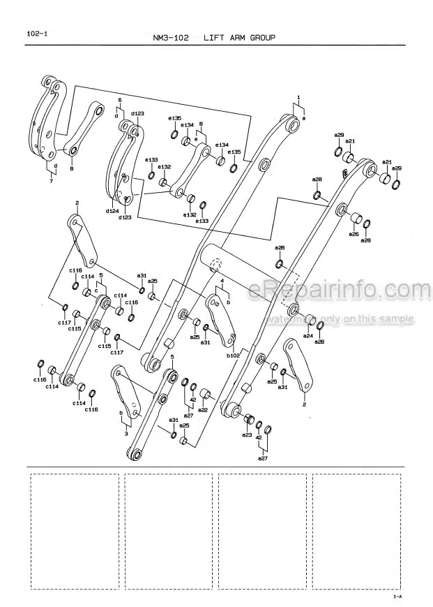 Photo 3 - Kawasaki 65TMV Parts Catalog Wheel Loader