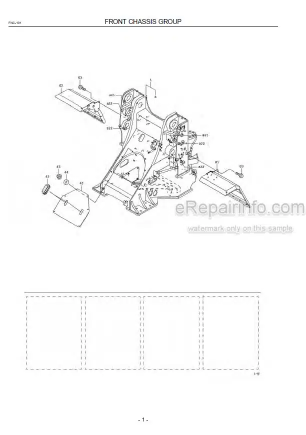 Photo 9 - Kawasaki 70TMV-2 Parts Catalog Wheel Loader 93308-00323