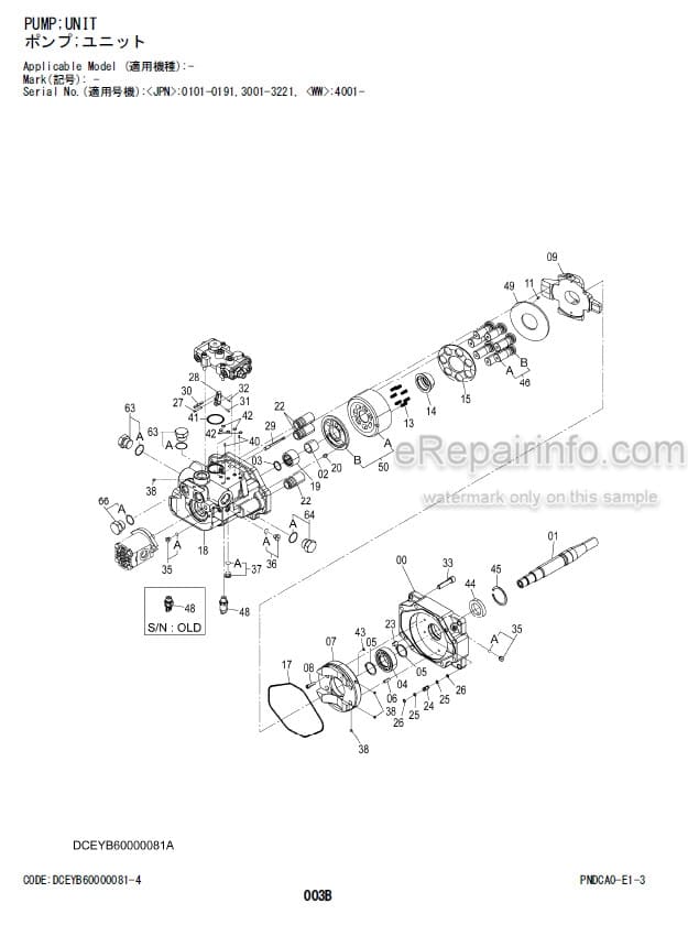 Photo 6 - Kawasaki 70ZII Parts Catalog Wheel Loader