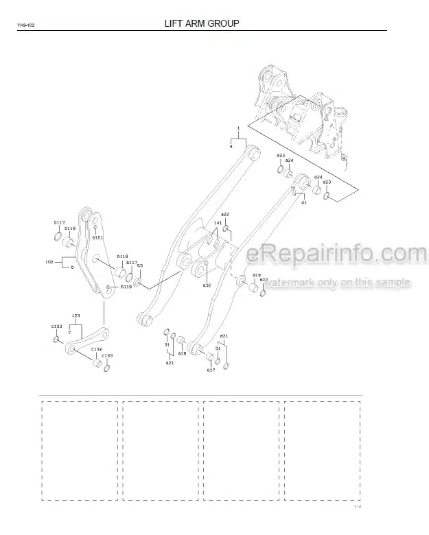 Photo 5 - Kawasaki 70ZV Parts Catalog Wheel Loader 93308-00144