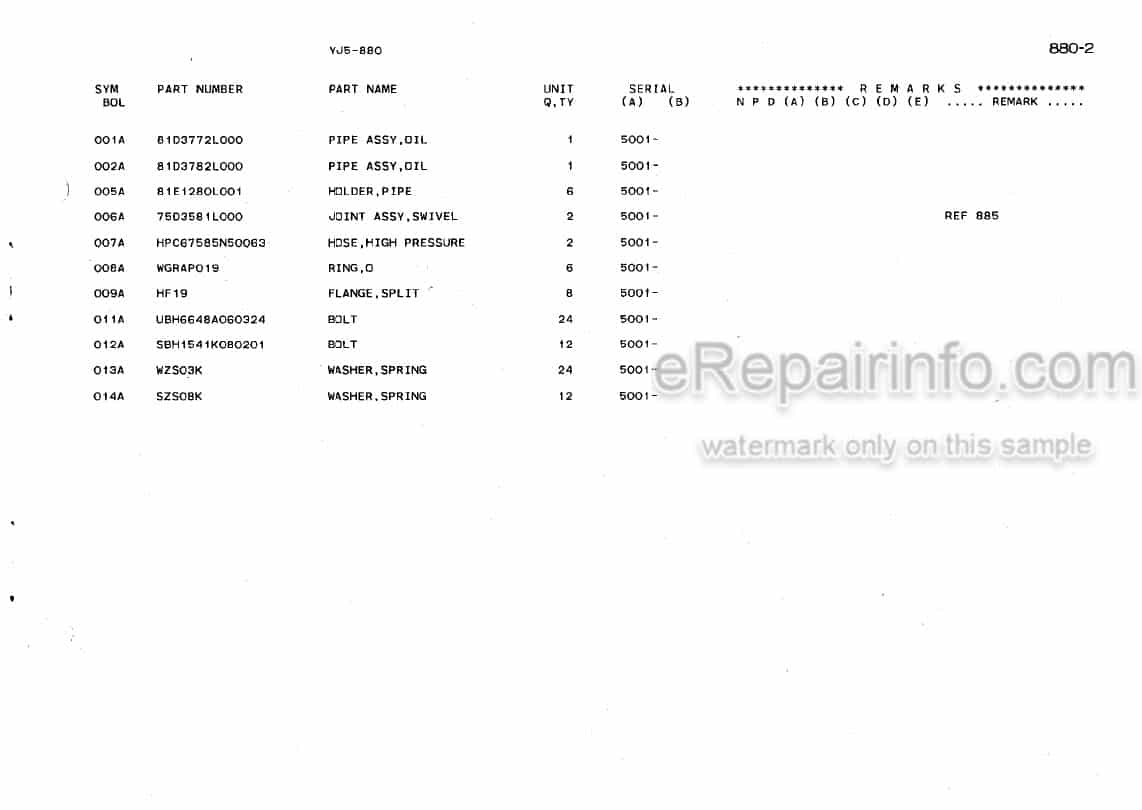 Photo 5 - Kawasaki 80ZII Parts Catalog Wheel Loader 3-Plungers Control Valve Spec AAAP18020-0