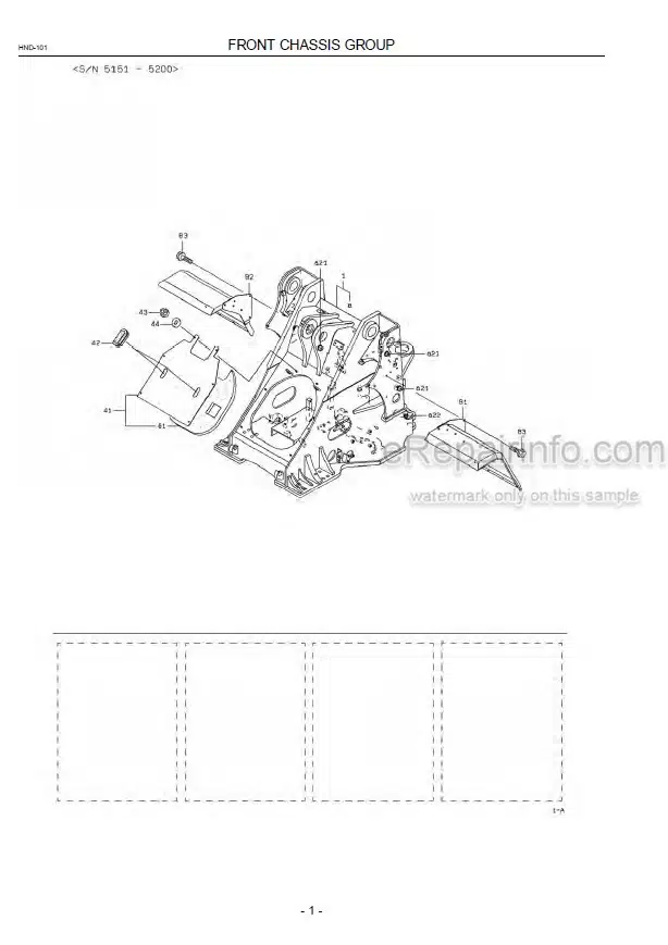 Photo 7 - Kawasaki 80ZV-2 Parts Catalog Wheel Loader