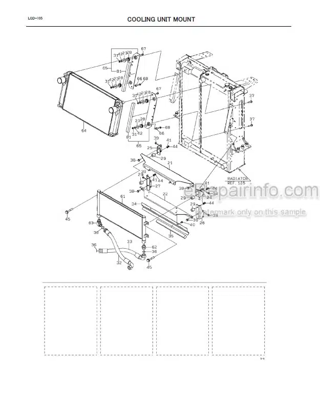 Photo 6 - Kawasaki 45ZII 50ZII 60ZII 65ZII 65ZIII Parts Catalog Wheel Loader High Lift AAAP00045-1