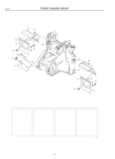 Photo 1 - Kawasaki 92ZV-2 Parts Catalog Wheel Loader 93321-00023