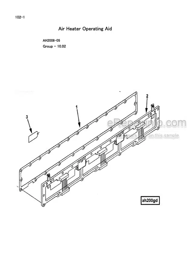 Photo 1 - Kawasaki Cummins QSM11 Parts Catalog Engine