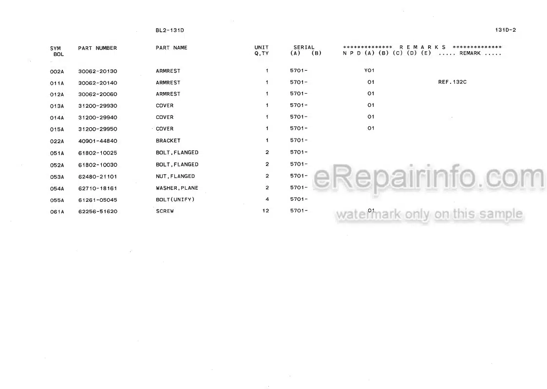 Photo 5 - Kawasaki Parts Catalog K-Lever Steering For 90ZIV 90ZIV-2 115ZIV 115ZIV-2 Wheel Loader 93300-00013