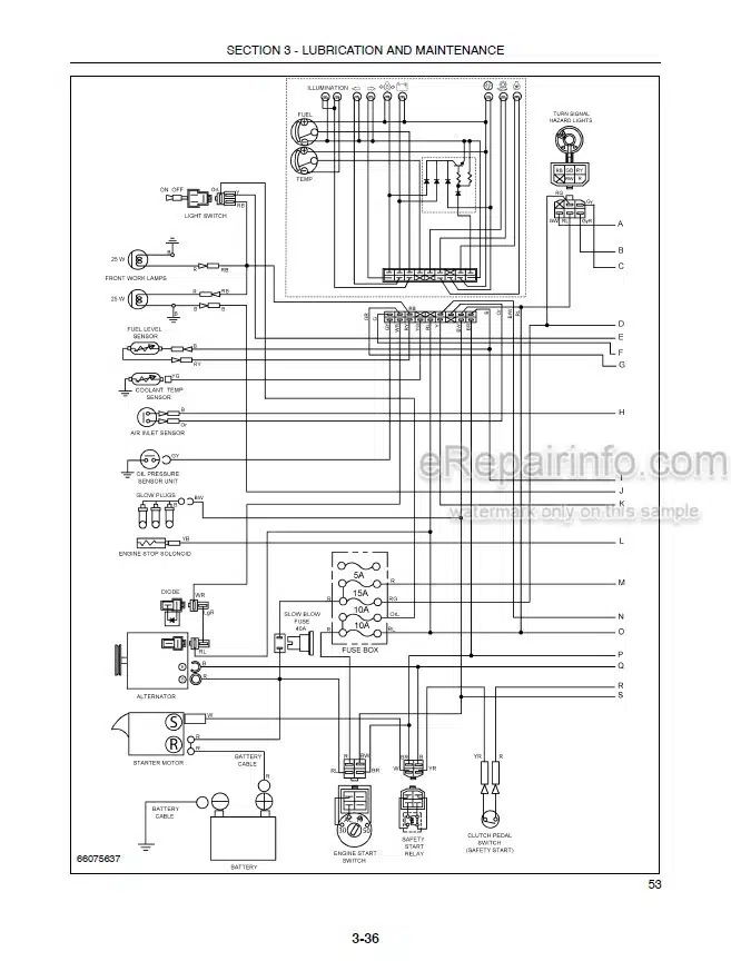 Photo 5 - New Holland T1510 Operators Manual Tractor 87711641