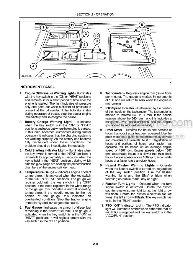 Photo 5 - New Holland T1530 ANZ Operators Manual Tractor 84333785