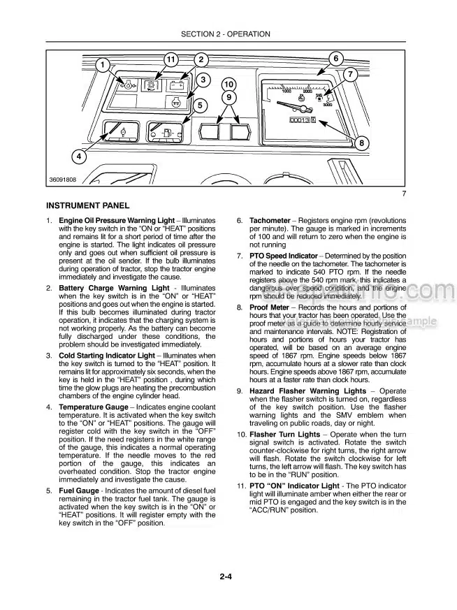Photo 5 - New Holland T1530 ANZ Operators Manual Tractor 84333785
