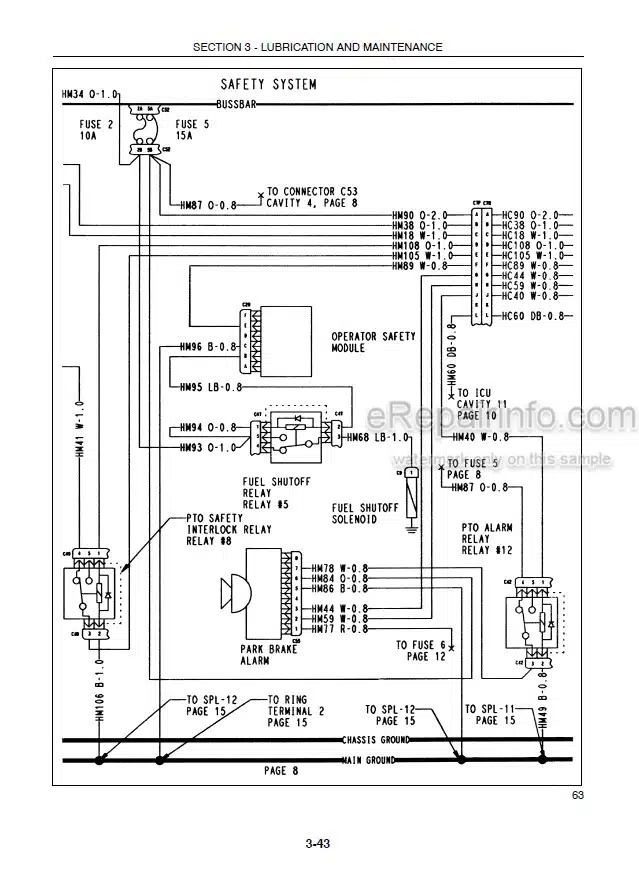 Photo 5 - New Holland T2210 T2220 Operators Manual Tractor 87667448