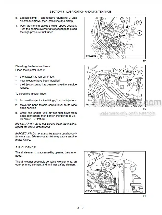 Photo 1 - New Holland T2310 T2320 T2330 Operators Manual Tractor 87395020