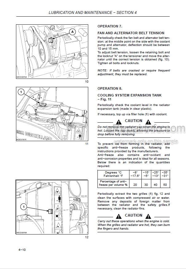 Photo 1 - New Holland T3010 T3020 T3030 T3040 Operators Manual Tractor
