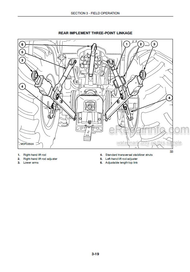 Photo 5 - New Holland T4020 T4030 T4040 T4050 Deluxe Supersteer Operators Manual Tractor