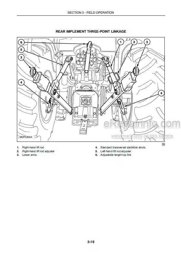 Photo 5 - New Holland T4020 T4030 T4040 T4050 Deluxe Supersteer Operators Manual Tractor