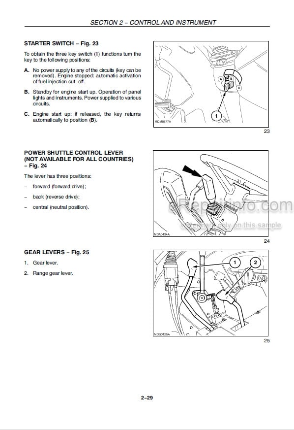 Photo 6 - New Holland T4030N T4040N T4050N Operators Manual Tractor