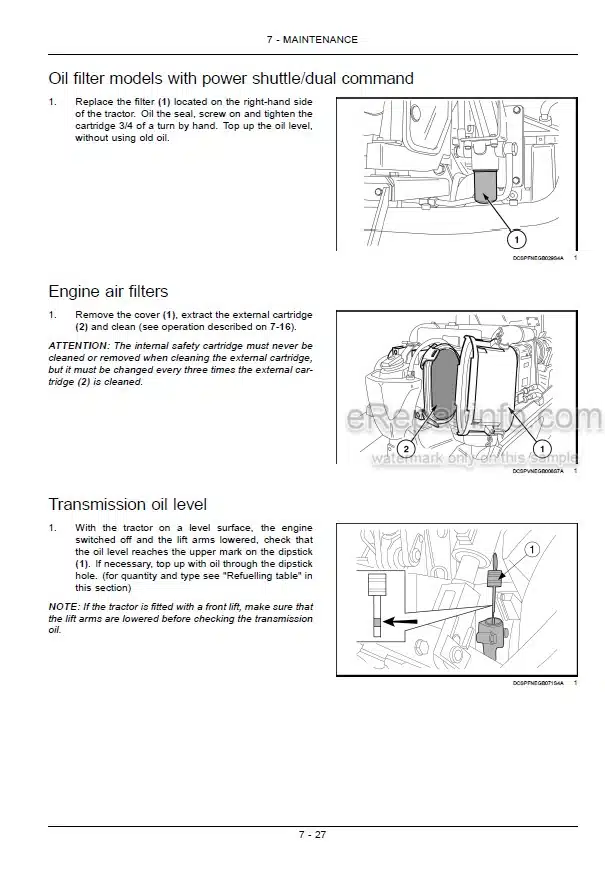 Photo 5 - New Holland T4030F T4040F T4050F T4060F Operators Manual Tractor