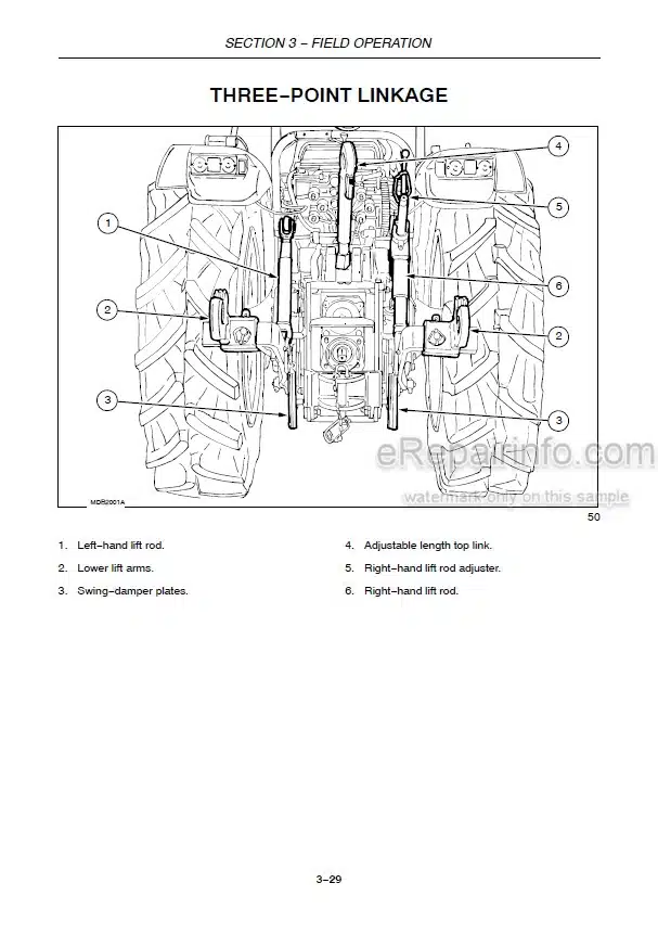 Photo 5 - New Holland T4030N T4040N T4050N Operators Manual Tractor