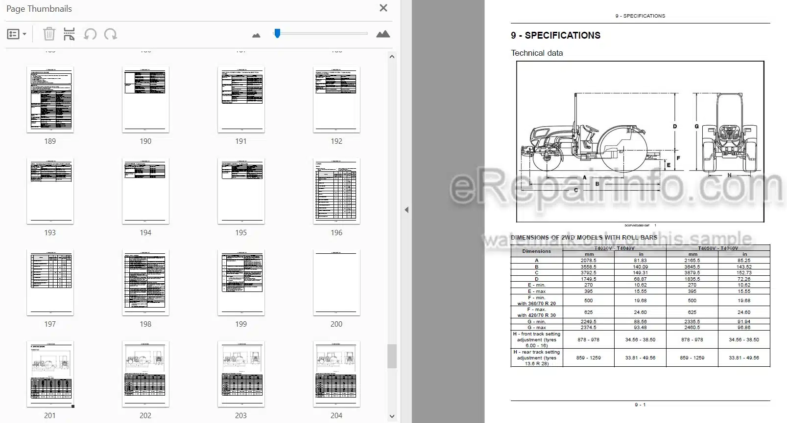 Photo 3 - New Holland T4030V T4040V T4050V T4060V Operators Manual Tractor 84518045