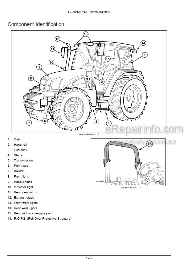Photo 5 - New Holland T5030 T5040 T5050 T5060 T5070 Operators Manual Tractor