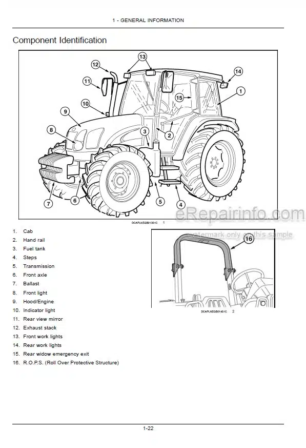 Photo 5 - New Holland T5030 T5040 T5050 T5060 T5070 Operators Manual Tractor