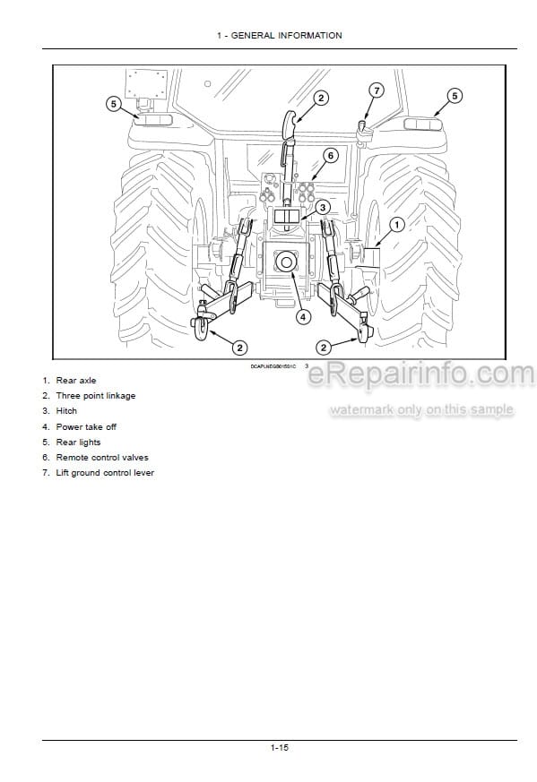 Photo 5 - New Holland T5040 T5050 T5060 T5070 Operators Manual Tractor