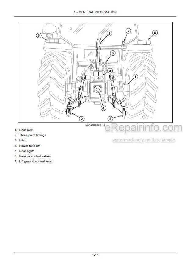 Photo 5 - New Holland T5040 T5050 T5060 T5070 Operators Manual Tractor