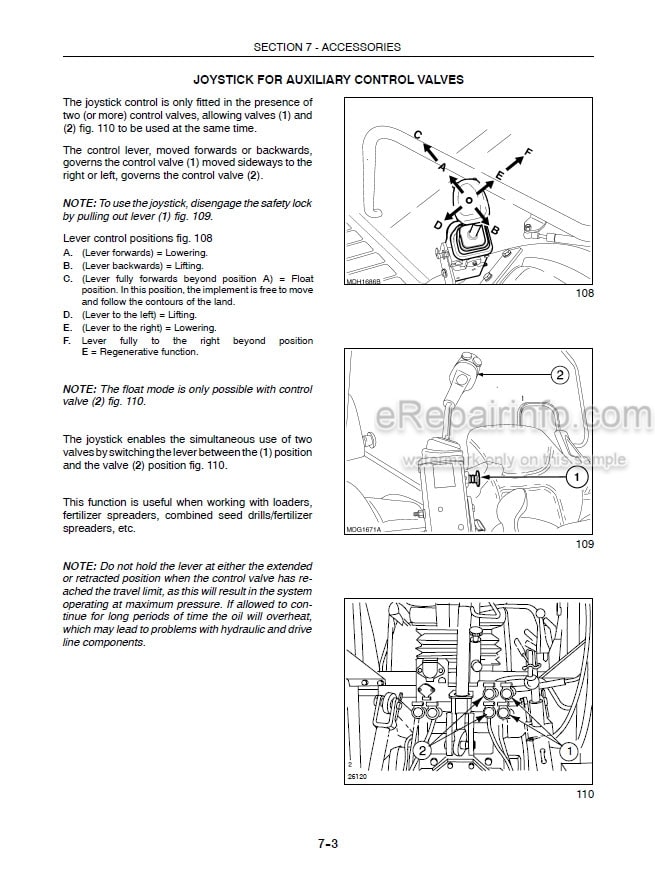 Photo 7 - New Holland TN75FA TN85FA TN95FA Operators Manual Tractor 87045591