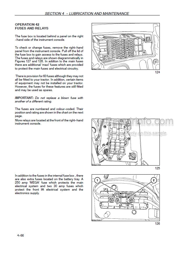 Photo 6 - New Holland TC25D TC29D TC33D Operators Manual Tractor 86587311