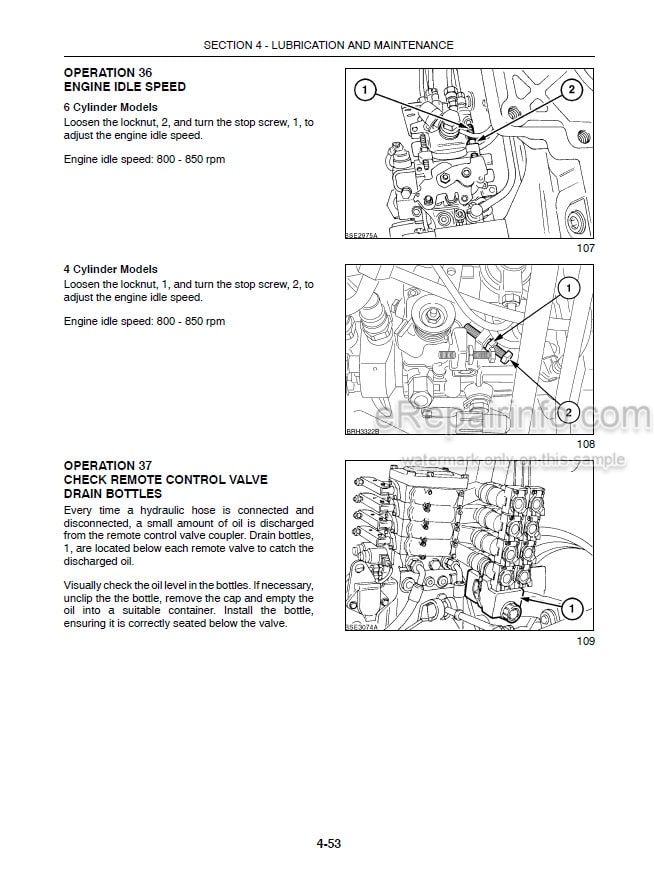 Photo 13 - New Holland T6020 T6030 T6050 T6070 Delta And Plus Operators Manual Tractor 84146475