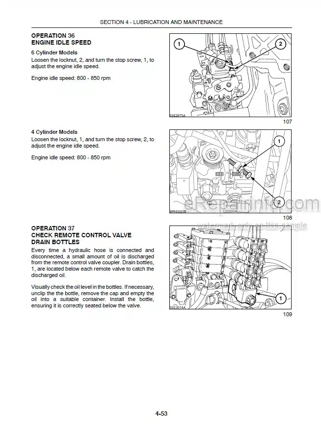 Photo 12 - New Holland T6020 T6030 T6050 T6070 Delta And Plus Operators Manual Tractor 84146475