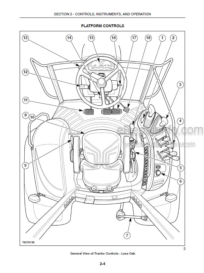 Photo 5 - New Holland T6020 T6030 T6050 T6070 Delta And Plus Operators Manual Tractor 84146475