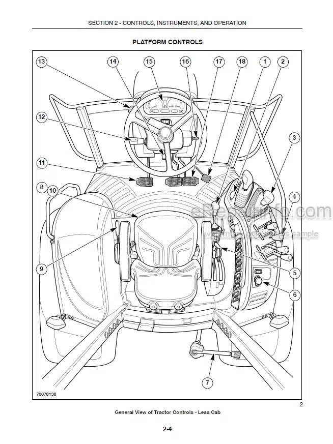 Photo 5 - New Holland T6020 T6030 T6050 T6070 Delta And Plus Operators Manual Tractor 84146475
