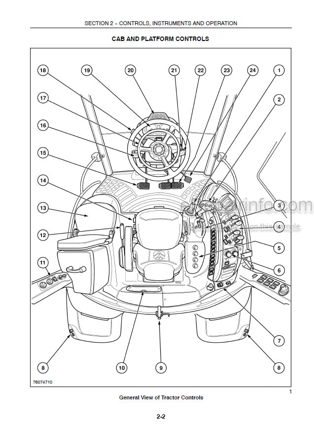 Photo 5 - New Holland T6030 T6050 T6070 T6080 Power Command Operators Manual Tractor 87654981