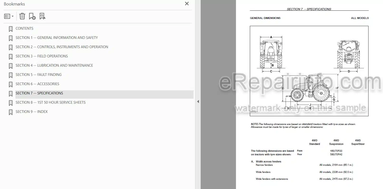 Photo 3 - New Holland T6030 T6050 T6070 T6080 T6090 Sidewinder II Range Command Power Command Operators Manual Tractor