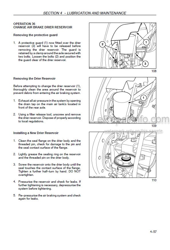 Photo 3 - New Holland T6030 T6050 T6070 T6080 T6090 Range Command Power Command Operators Manual Tractor