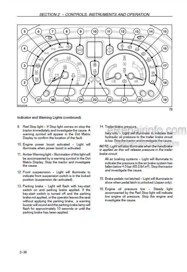 Photo 5 - New Holland T6030 T6050 T6070 T6080 T6090 Range Command Power Command Operators Manual Tractor