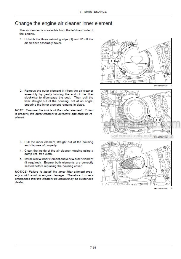 Photo 1 - New Holland T7.165S T7.175 T7.190 T7.210 Stage IV Operators Manual Tractor 47948875