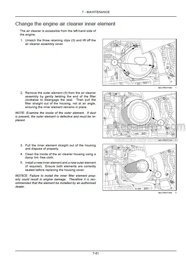 Photo 1 - New Holland T7.165S T7.175 T7.190 T7.210 Stage IV Operators Manual Tractor 47948875