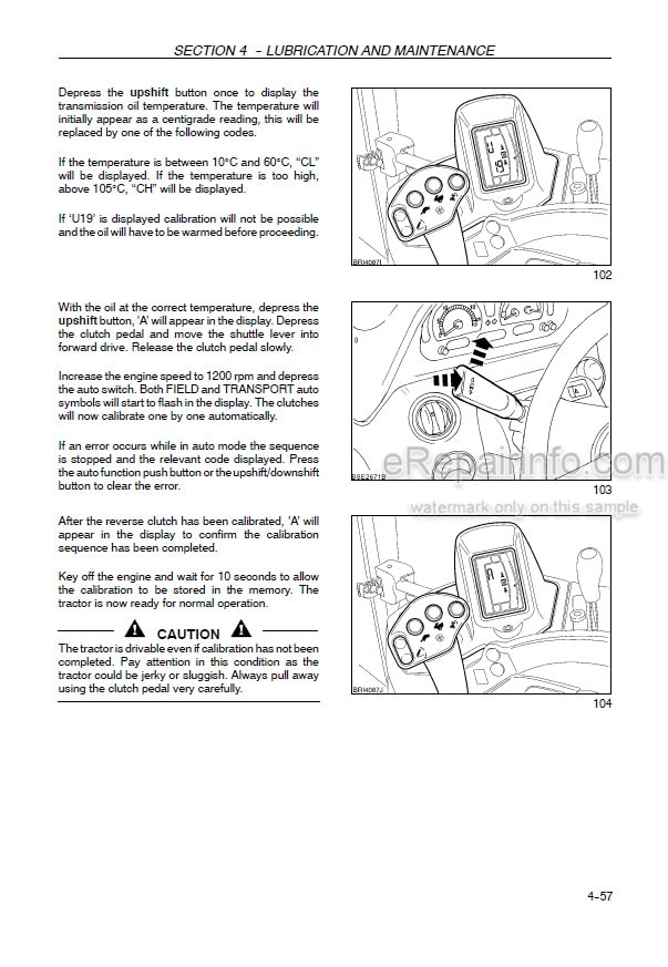 Photo 7 - New Holland T4030F T4040F T4050F T4060F Operators Manual Tractor